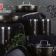 Berlinger Haus Shine Basalt Collection serpeny� tit�n bevonattal, 28 cm