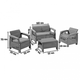 Corfu set limited edition m�anyag kerti b�tor garnit�ra barna