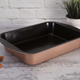 Berlinger Haus Metallic Line tepsi tit�n bevonattal, met�l k�ls� bevonattal, nagy, rosegold
