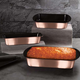 Berlinger Haus Metallic Rosegold Line 3 r�szes tepsik�szlet tit�n bevonattal, met�l k�ls� bevonattal