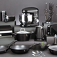 Berlinger Haus Black Silver Collection elektromos k�zi mixer �llv�nnyal