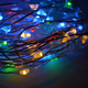 T�nd�rf�ny dekorf�z�r, multi sz�nek, 100 LED, 10 m, r�z k�bel