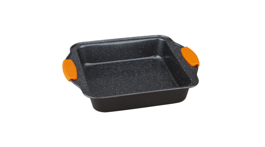 Berlinger Haus Granit Diamond Line sz�gletes tepsi m�rv�ny bevonattal, levehet� szilikon fog�val