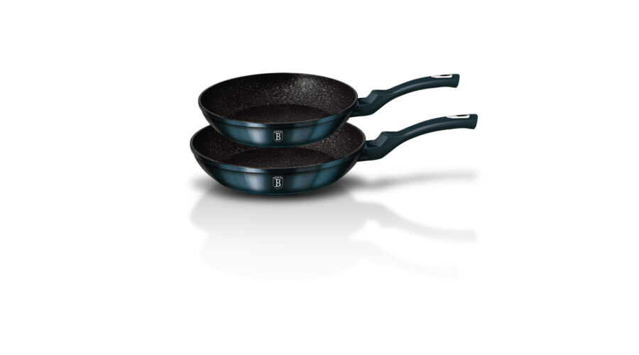 Berlinger Haus Metallic Aquamarine Line 2 db-os serpeny�k�szlet m�rv�ny bevonattal