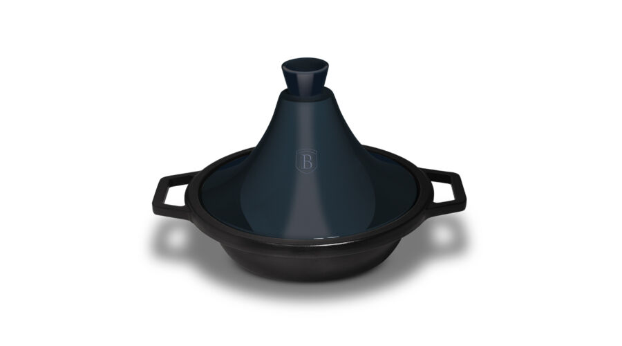 Berlinger Haus Metallic Aquamarine Line �nt�ttvas tajine ed�ny m�rv�ny bevonattal, zom�ncozott tet�v