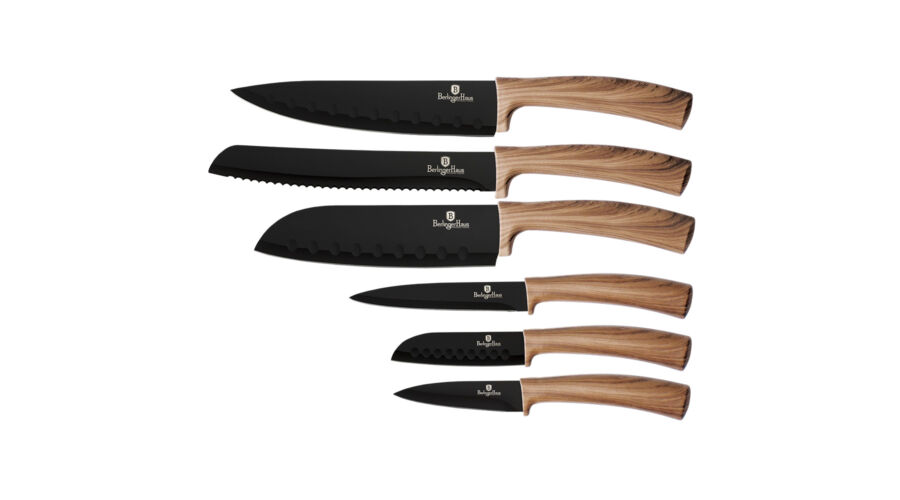 Berlinger Haus Ebony Maple Line 6 db-os k�sk�szlet gy�m�nt bevonattal