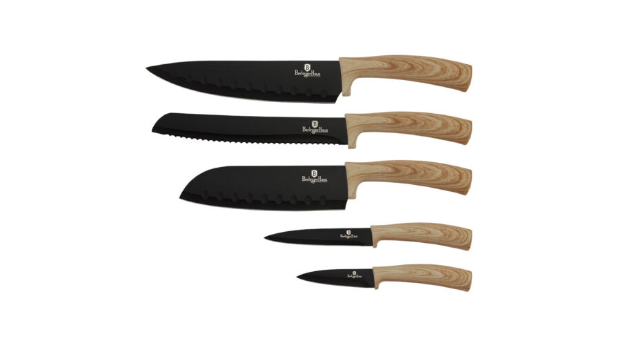 Berlinger Haus Ebony Maple Line 5 db-os k�sk�szlet gy�m�nt bevonattal