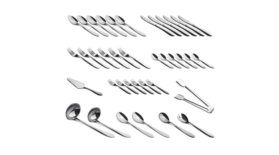 Berlinger Haus 38 r�szes rozsdamentes ac�l ev�eszk�z k�szlet