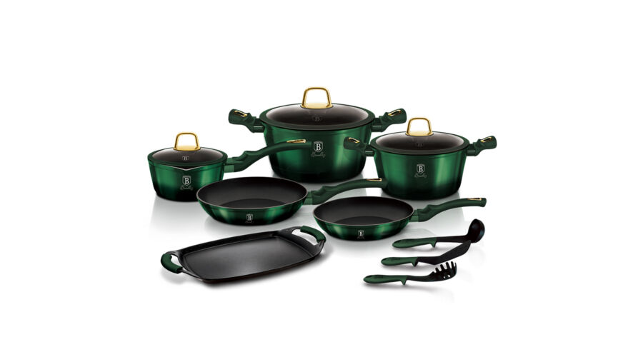Berlinger Haus Emerald Collection 12 r�szes ed�nyk�szlet tit�n bevonattal