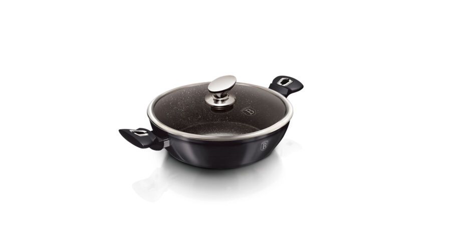 Berlinger Haus Carbon Pro Collection l�bas m�rv�ny bevonattal, fed�vel, 24 cm