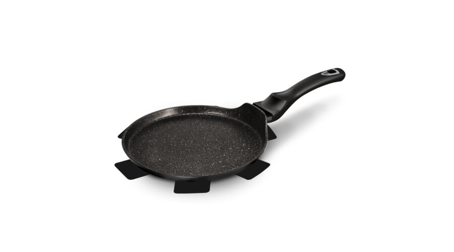 Berlinger Haus Black Silver Collection palacsintas�t� m�rv�ny bevonattal, 28 cm
