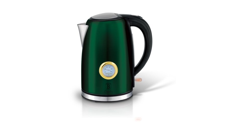 Berlinger Haus Emerald Collection rozsdamentes ac�l elektromos v�zforral� termoszt�ttal, 1,7 liter, 