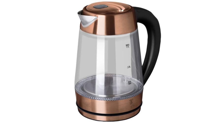 Berlinger Haus Metallic Rosegold Line rozsdamentes ac�l elektromos v�zforral� h�fokszab�lyz�val, 1,7