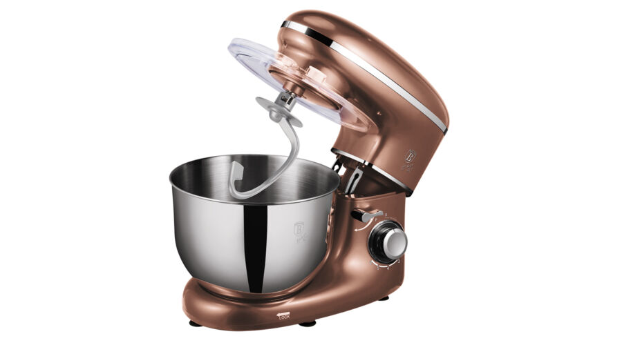 Berlinger Haus Metallic Rosegold Line elektromos konyhai robotg�p rozsdamentes kever�t�llal, 6 liter