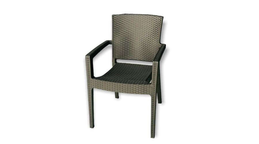 Dorman rattan hat�s� karf�s m�anyag kerti sz�k antracit sz�rke