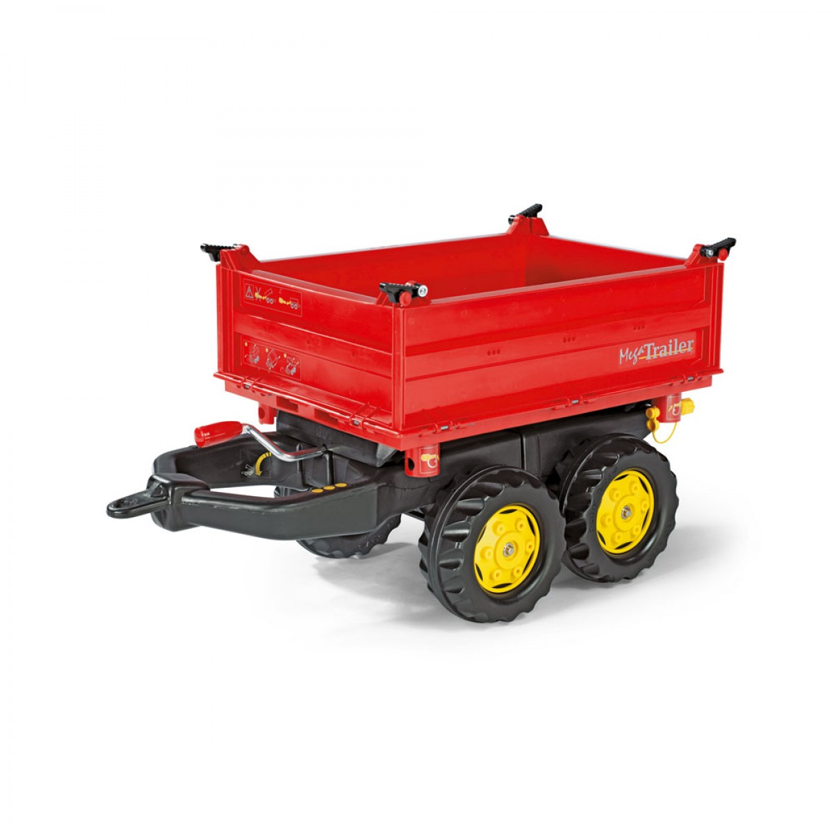 Rolly Mega Trailer ut�nfut�, piros