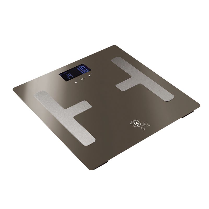 Berlinger Haus Metallic Carbon Line digit�lis testanaliz�l� szem�lym�rleg, carbon