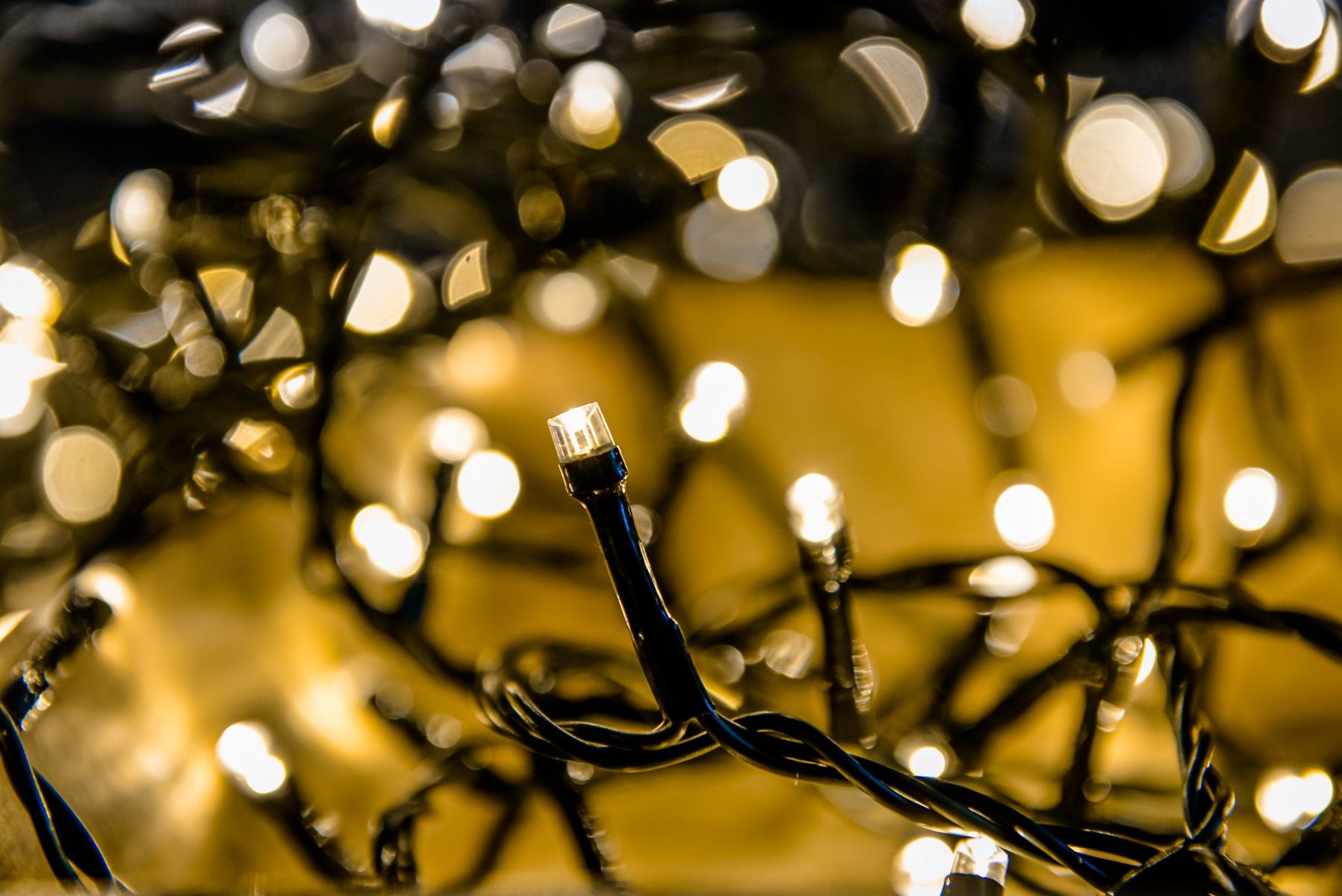 Basic 120 LED f�nyf�z�r, meleg feh�r, 6 m