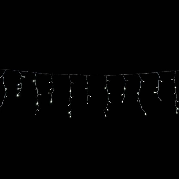 Crystalline toldhat� j�gcsapf�z�r 3 x 0,4 m, 101 LED, hideg feh�r, �tl�tsz� k�bellel