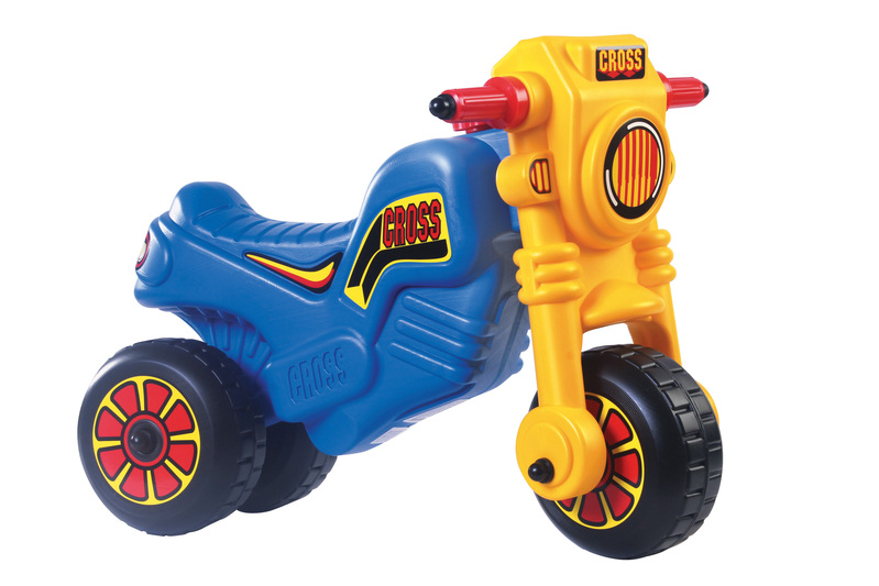 Cross Motor k�k m�anyag gyermekj�rm�