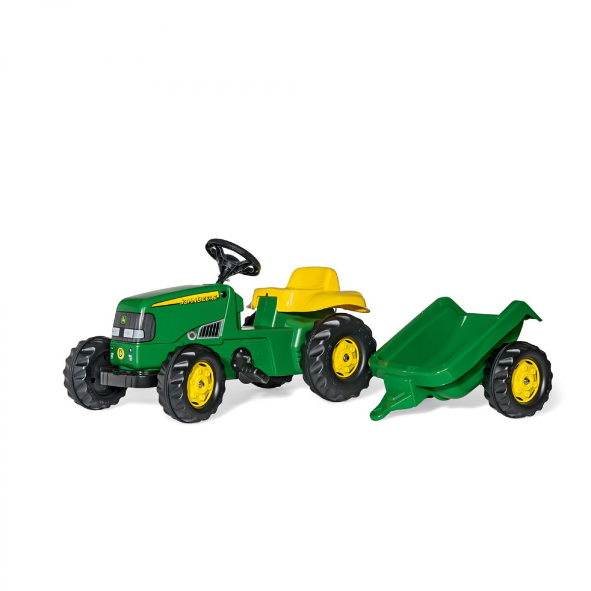 Rolly Kid John Deere ped�los traktor ut�nfut�val z�ld