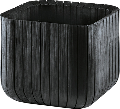 Cube Planter M m�anyag kerti vir�gl�da antracit sz�rke