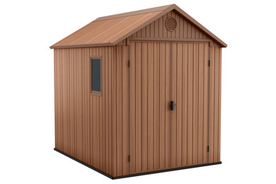 Darwin 6x8 m�anyag kerti t�rol� h�z barna 