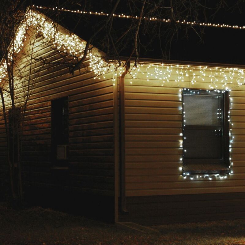 K�lt�ri toldhat� j�gcsapf�z�r, hideg feh�r, 101 LED, 3 x 0,4 m