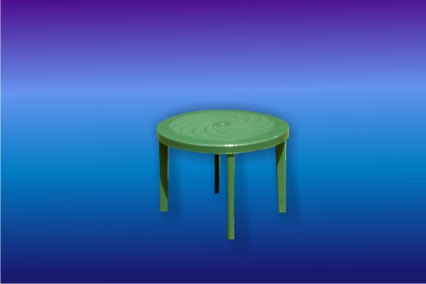 Laura m�anyag kerti asztal z�ld - Flair