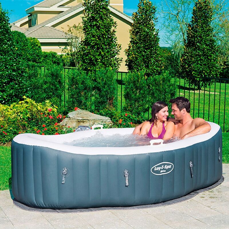 Lay-Z-Spa SIENA felf�jhat� jakuzzi 249 x 149 x 66cm, f�t�ssel AirJet bef�v�kkal