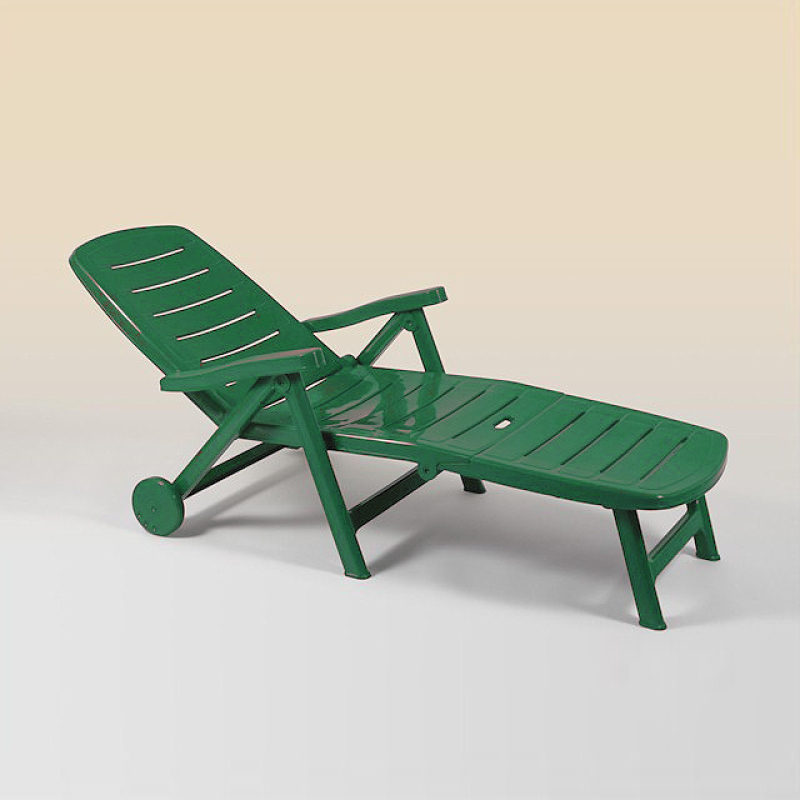 Romance m�anyag kerti napoz��gy z�ld - Flair