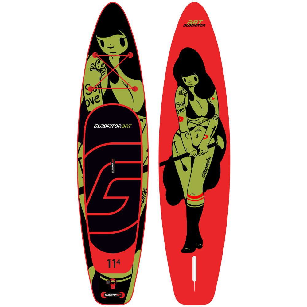 Gladiator Art TATTOO 11,2 felf�jhat� sup deszka 341 x 76 x 12 cm