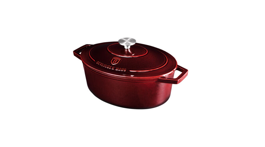 Berlinger Haus Metallic Burgundy Line �nt�ttvas ov�lis s�t�ed�ny zom�nc bevonattal, fed�vel