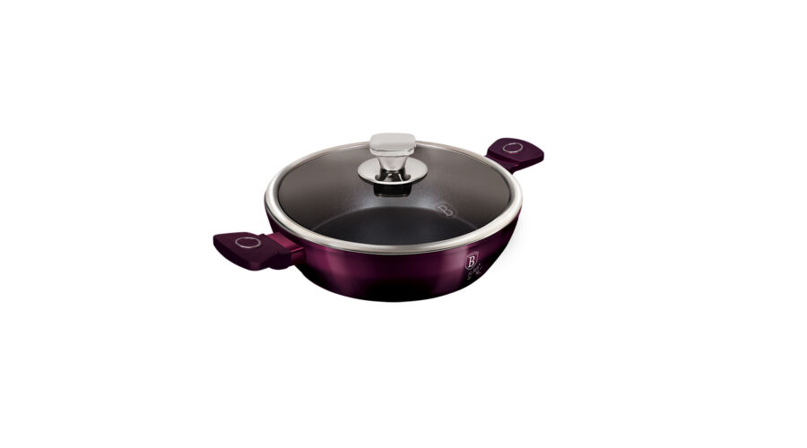 Berlinger Haus Purple Eclipse Collection l�bas tit�n bevonattal, fed�vel, 24 cm