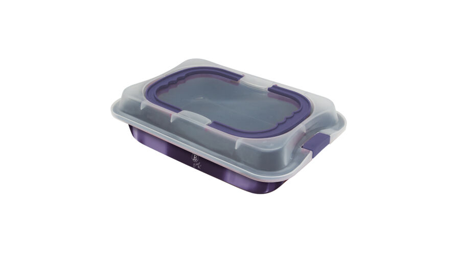 Berlinger Haus Purple Eclipse Collection tepsi tit�n bevonattal, m�anyag fed�vel