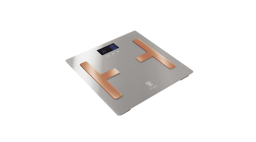 Berlinger Haus Moonlight Collection digit�lis testanaliz�l� szem�lym�rleg, sz�rke/rosegold