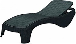 Atlantic rattan hat�s� napoz��gy