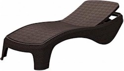 Atlantic rattan hat�s� napoz��gy