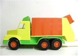 Játék kukás autó 1878