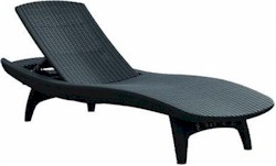 Pacific rattan hat�s� napoz��gy