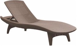Pacific rattan hat�s� napoz��gy