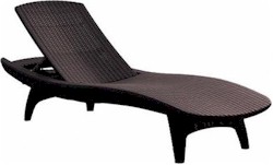 Pacific rattan hat�s� napoz��gy 