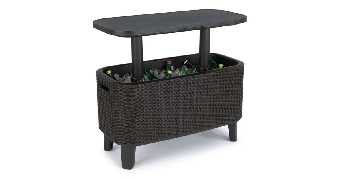 Bevybar m�anyag kerti party kell�k grafit sz�rke