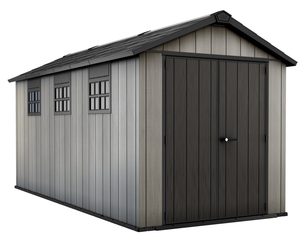 Oakland 7515 m�anyag kerti t�rol� h�z barn�s sz�rke - antracit