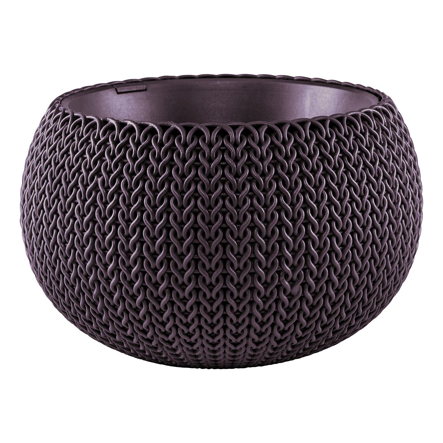 Cozy M felakaszthat� m�anyag kerti vir�gcser�p lila