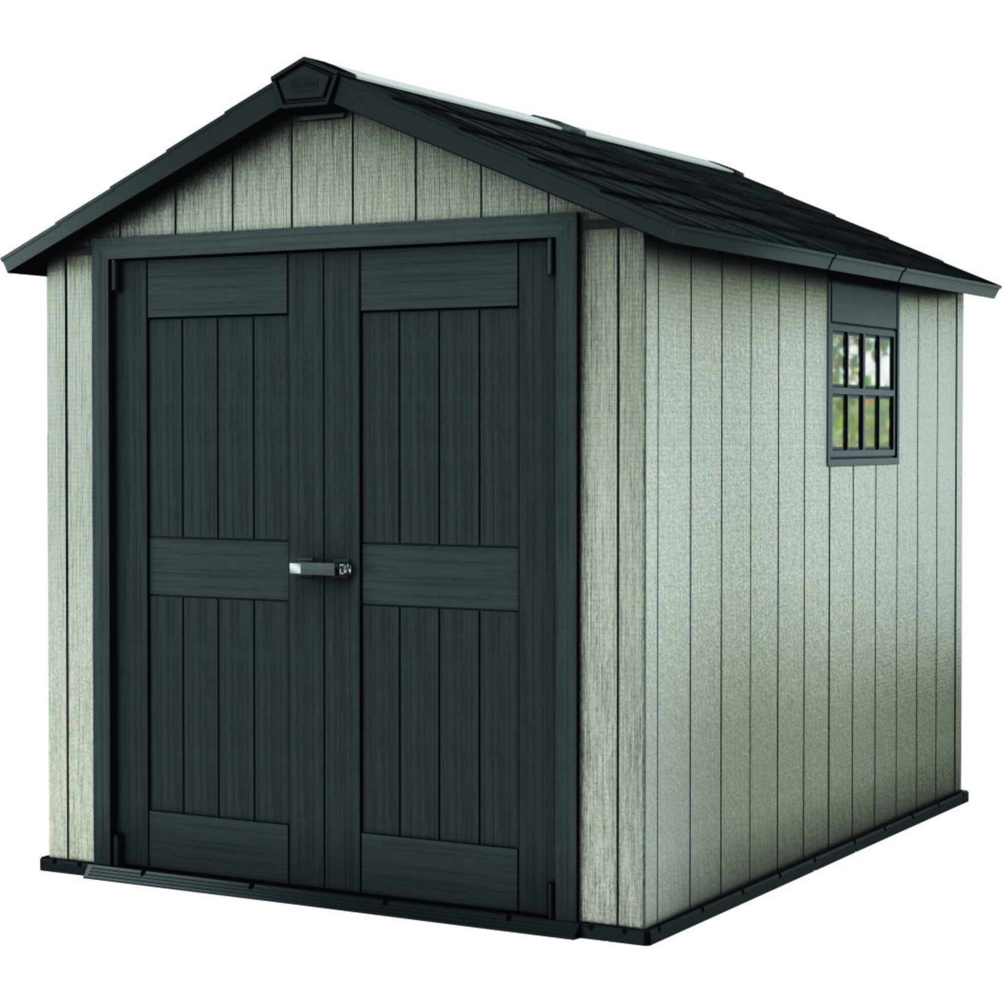 Oakland 759 m�anyag kerti t�rol� h�z barn�s sz�rke - antracit