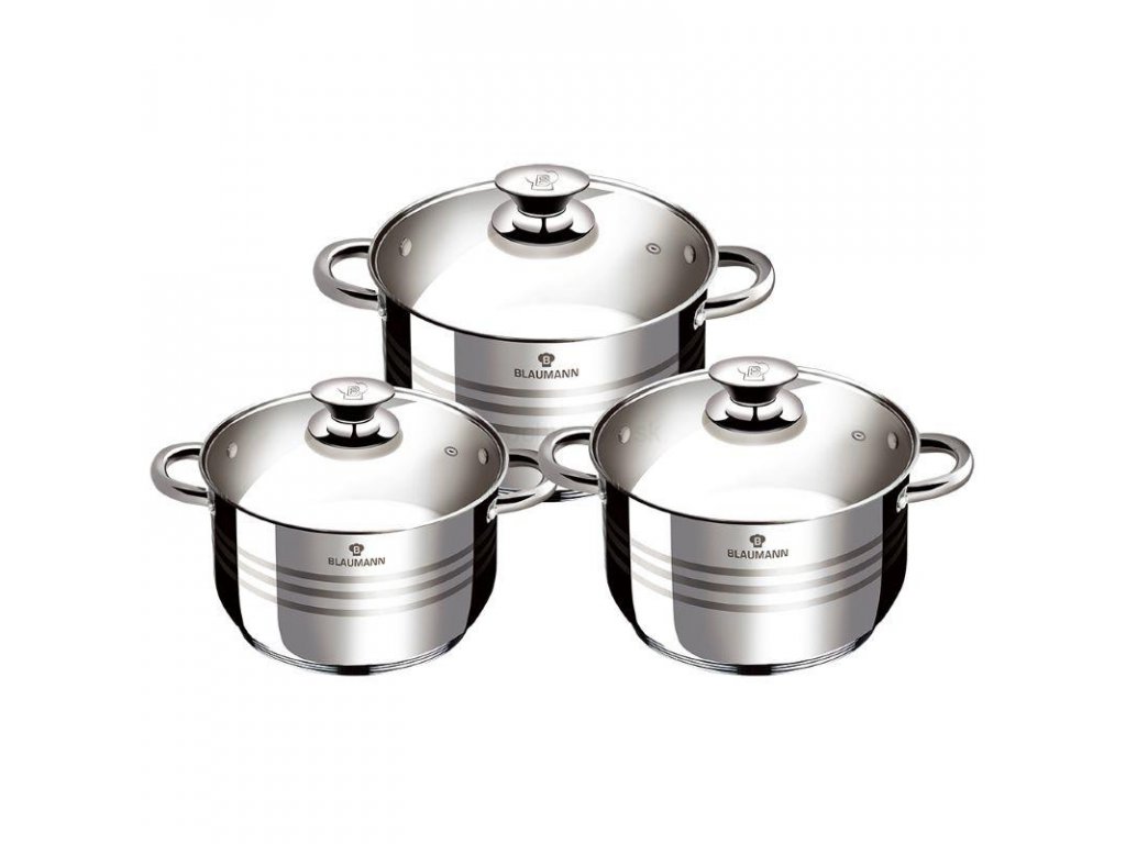 Blaumann 6 r�szes ed�nyk�szlet rozsdamentes