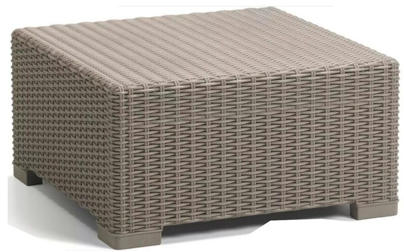 California m�anyag kerti doh�nyz�asztal cappuccino