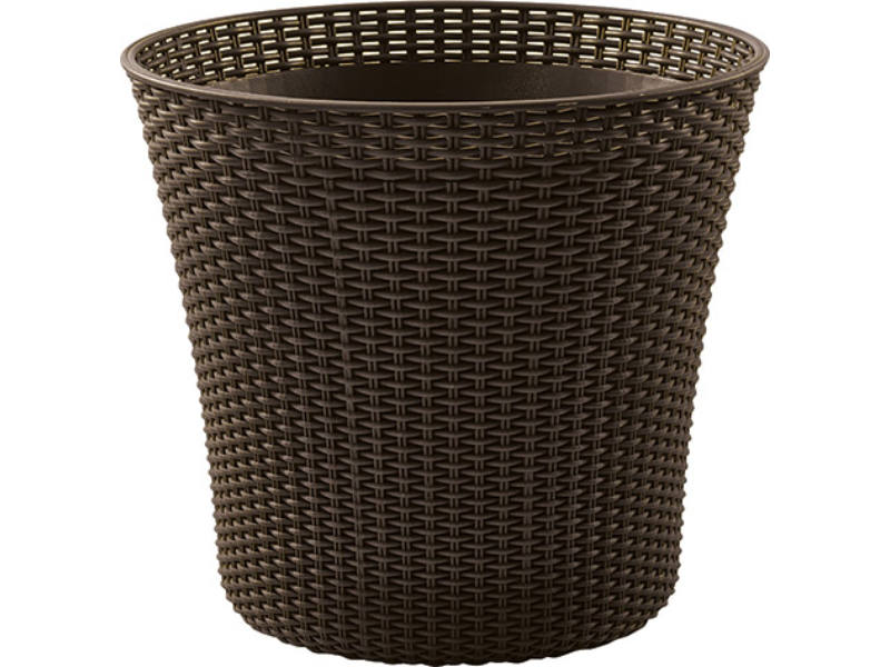 Conic Planter m�anyag kerti vir�gl�da 56,5 L whiskey barna