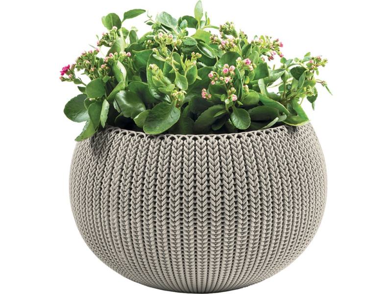 Cozy M felakaszthat� m�anyag kerti vir�gcser�p b�zs